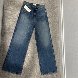 SLVRLAKE Denim Blue Relaxed Jeans